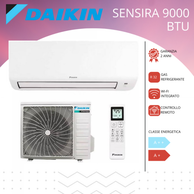 condizionatore-daikin-sensira-mono-9000-btu-installazione-compresa