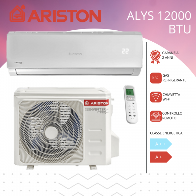 condizionatore-ariston-alys-mono-12000-installazione-compresa